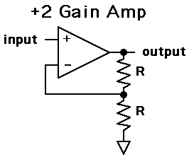 +2 non-inverting Amp